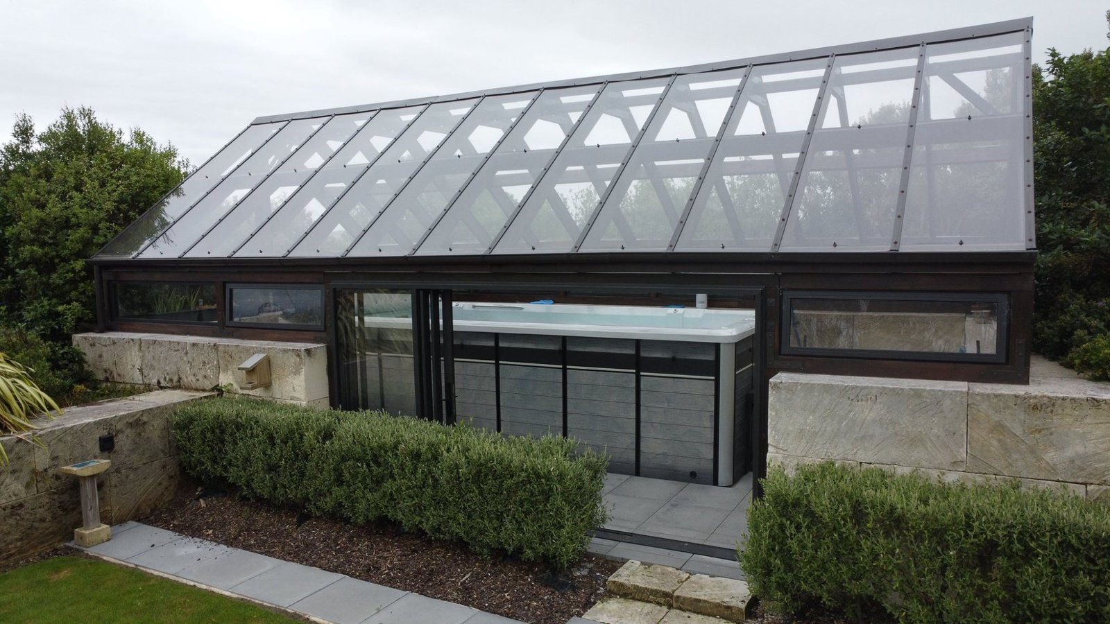 Glass balustrade residential project Dunedin